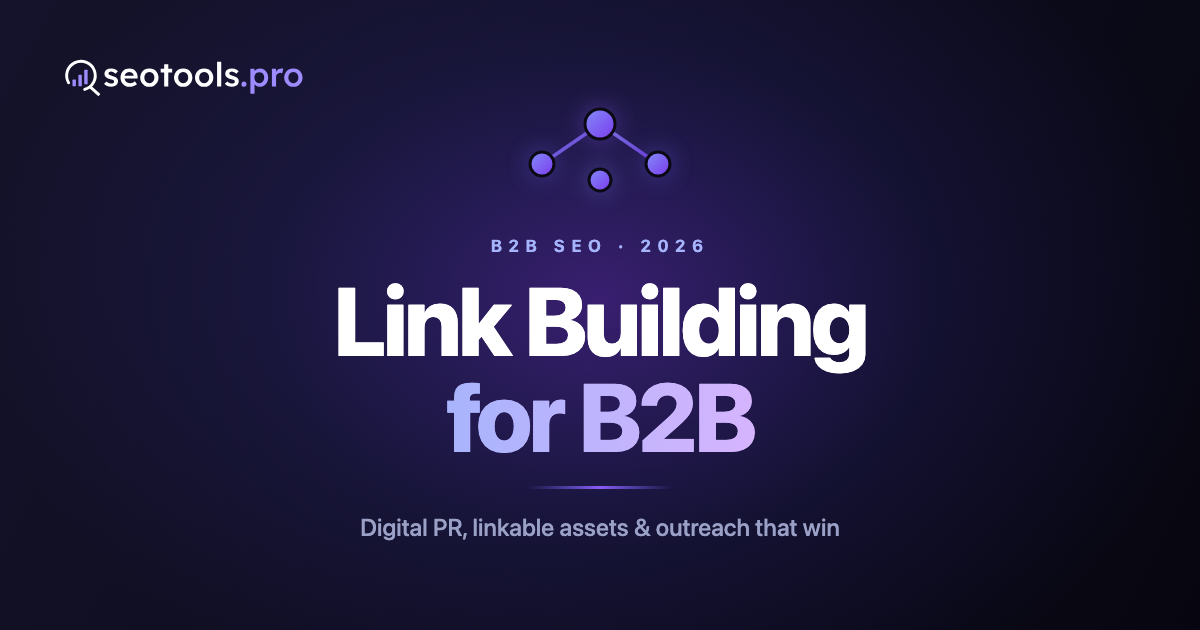 Link Building Strategies for B2B